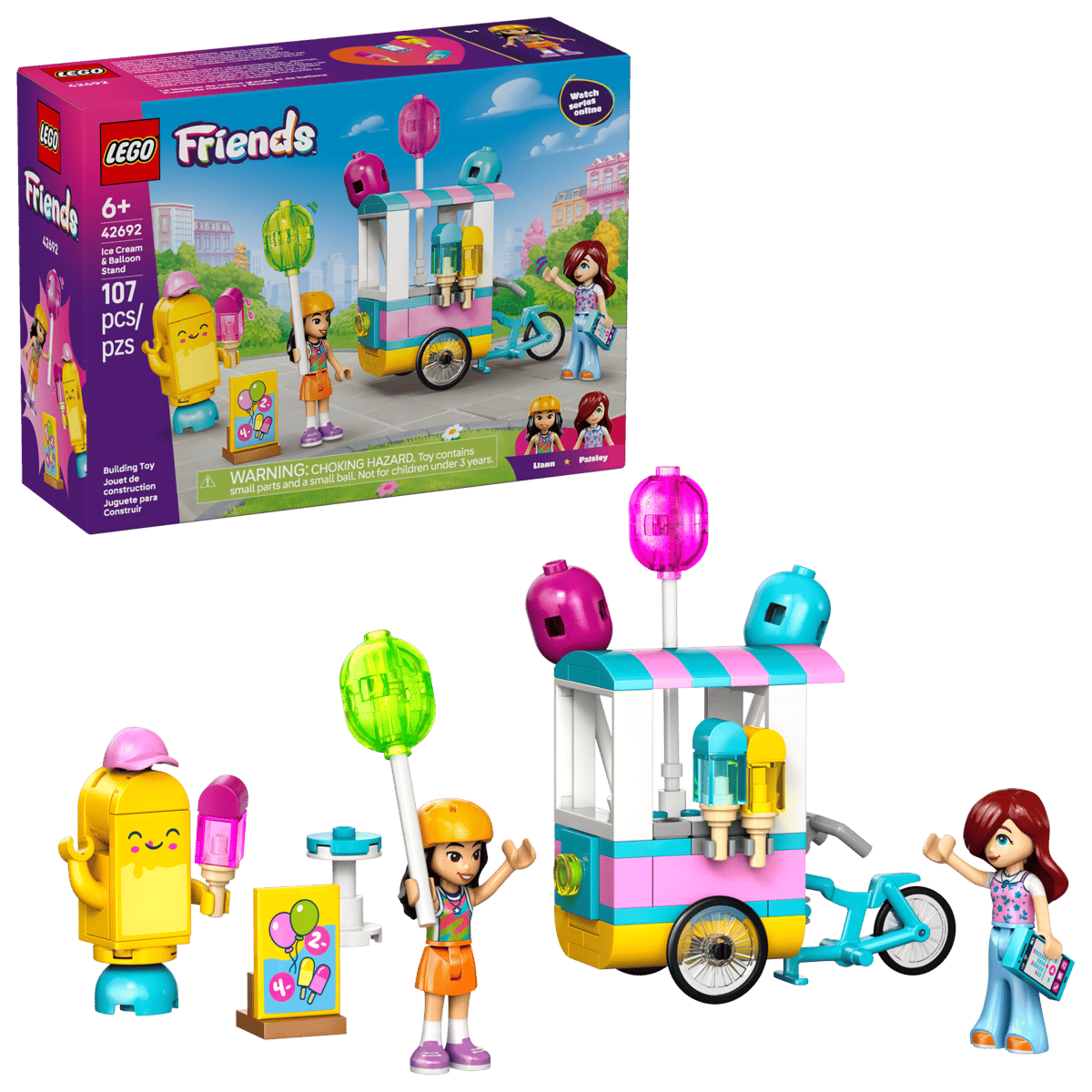 LEGO® Friends Ice Cream & Balloon Stand