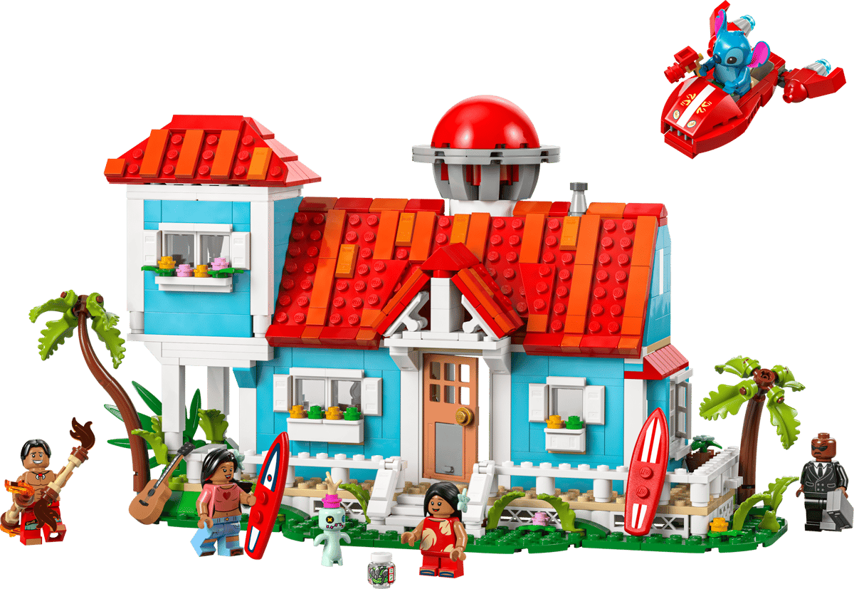LEGO® Disney™ Lilo and Stitch Beach House
