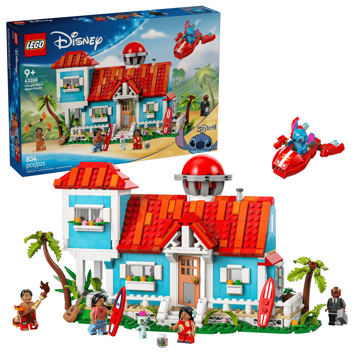 LEGO® Disney™ Lilo and Stitch Beach House