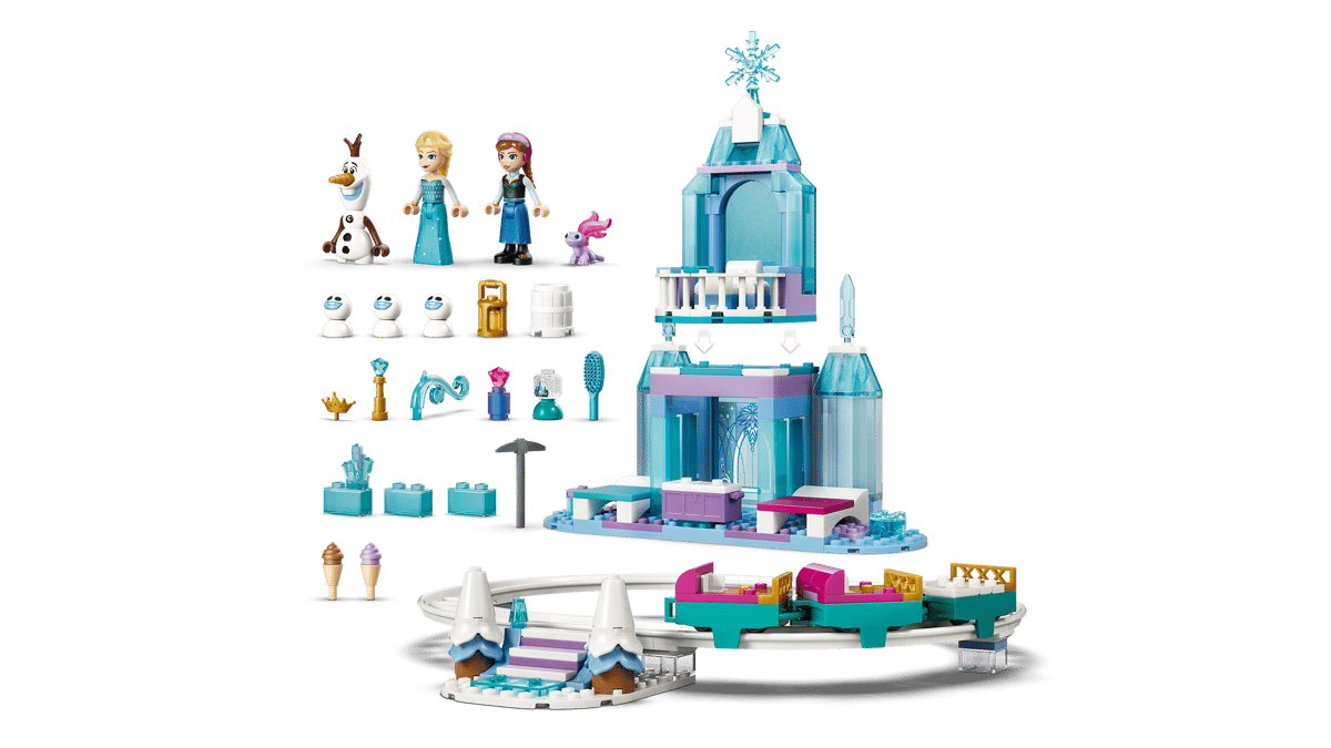 LEGO® Disney™ Elsa's Ice Castle & Snow Ride Adventure