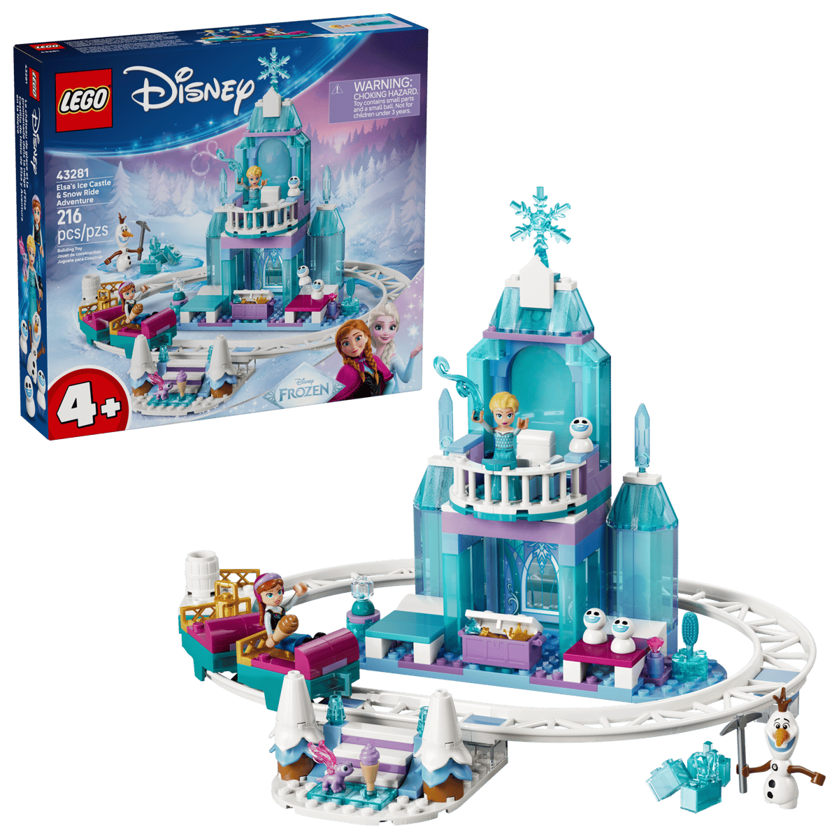 LEGO® Disney™ Elsa's Ice Castle & Snow Ride Adventure
