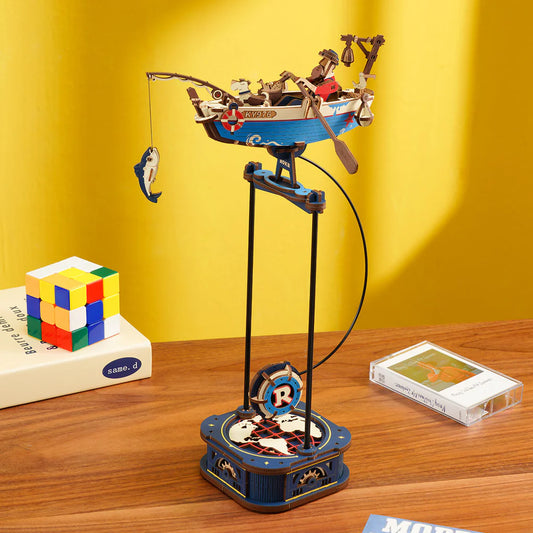 ROKR Pendulum Balance Toy 3D Puzzle- Ocean Fisher