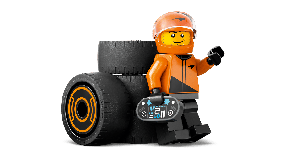 LEGO® City F1® Driver with McLaren Race Car