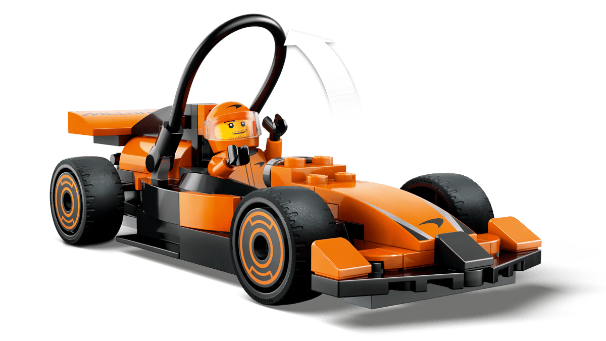 LEGO® City F1® Driver with McLaren Race Car