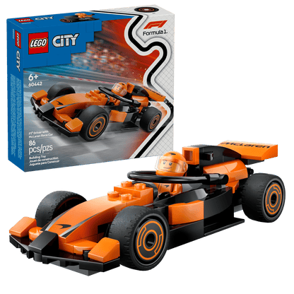 LEGO® City F1® Driver with McLaren Race Car