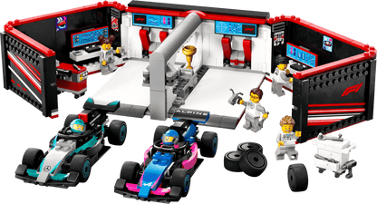 LEGO® City F1® Garage & Mercedes-AMG & Alpine Cars