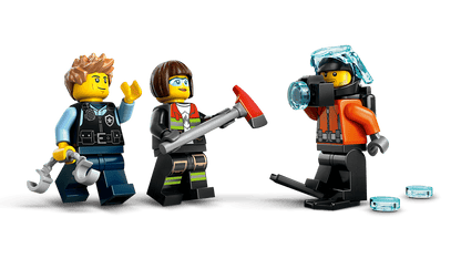 LEGO® City Helicopter, Fire Truck & Submarine Remix