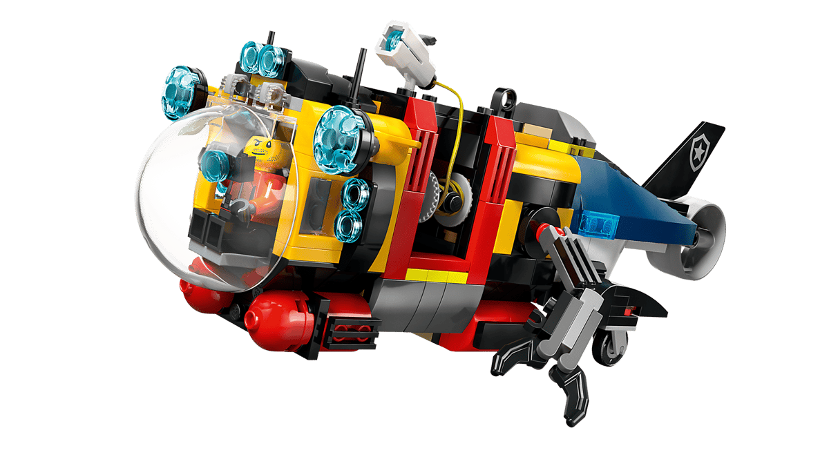 LEGO® City Helicopter, Fire Truck & Submarine Remix