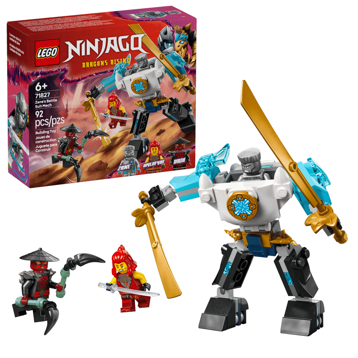 LEGO® NINJAGO® Zane's Battle Suit Mech