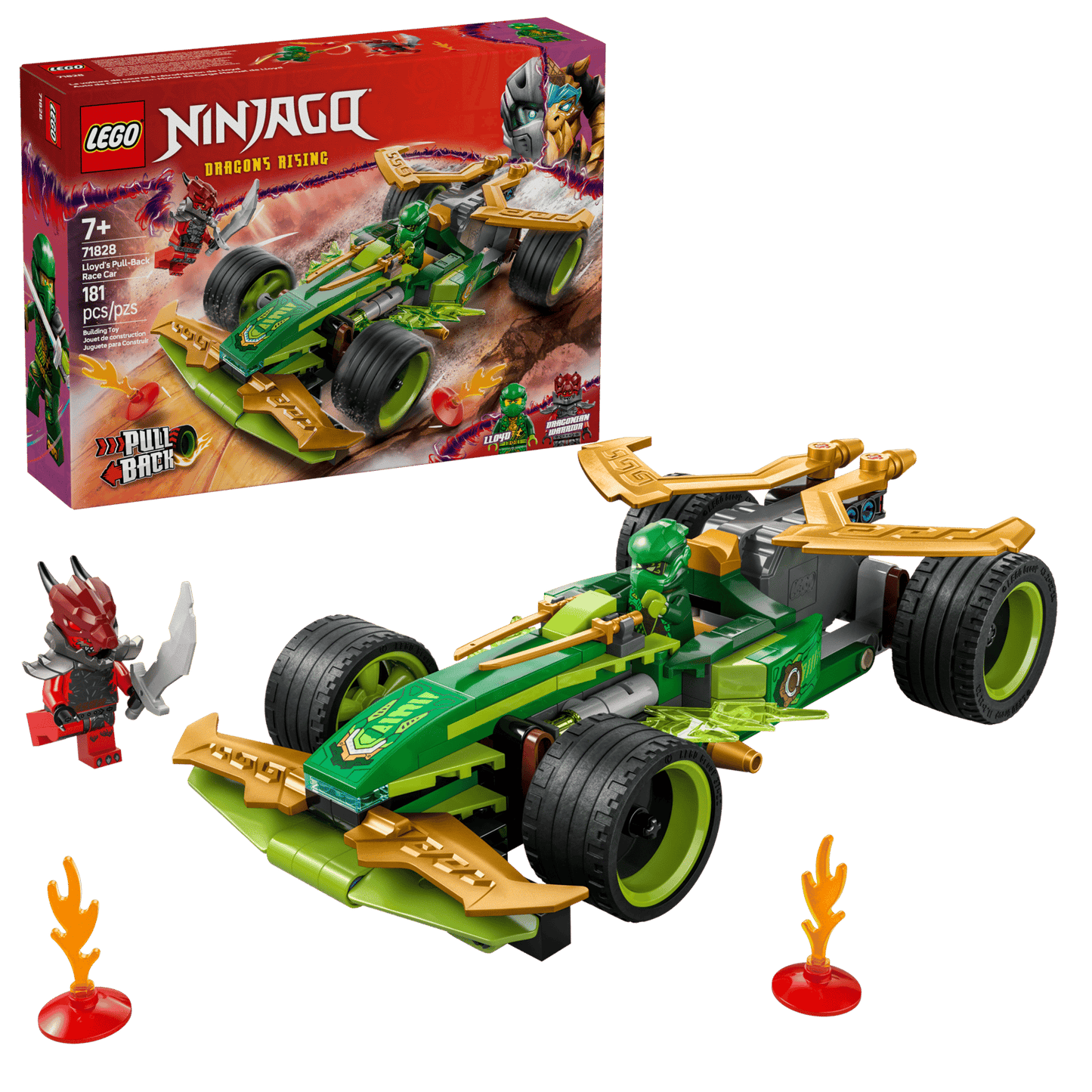 LEGO® NINJAGO Lloyd's Pull-Back Race Car