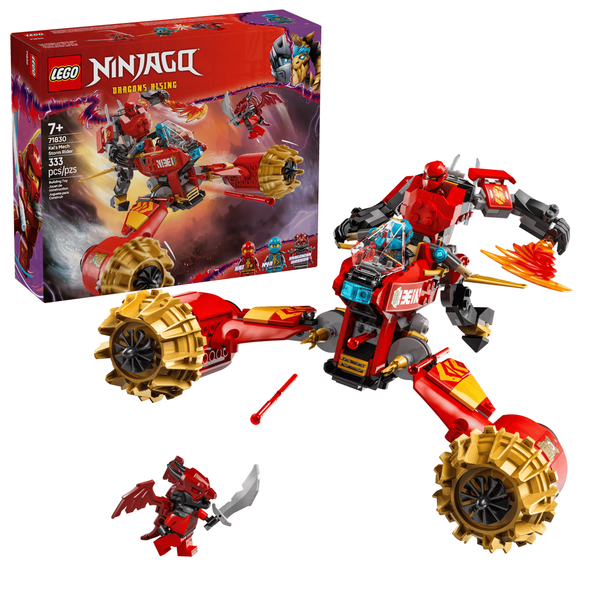 LEGO® NINJAGO® Kai's Mech Storm Rider