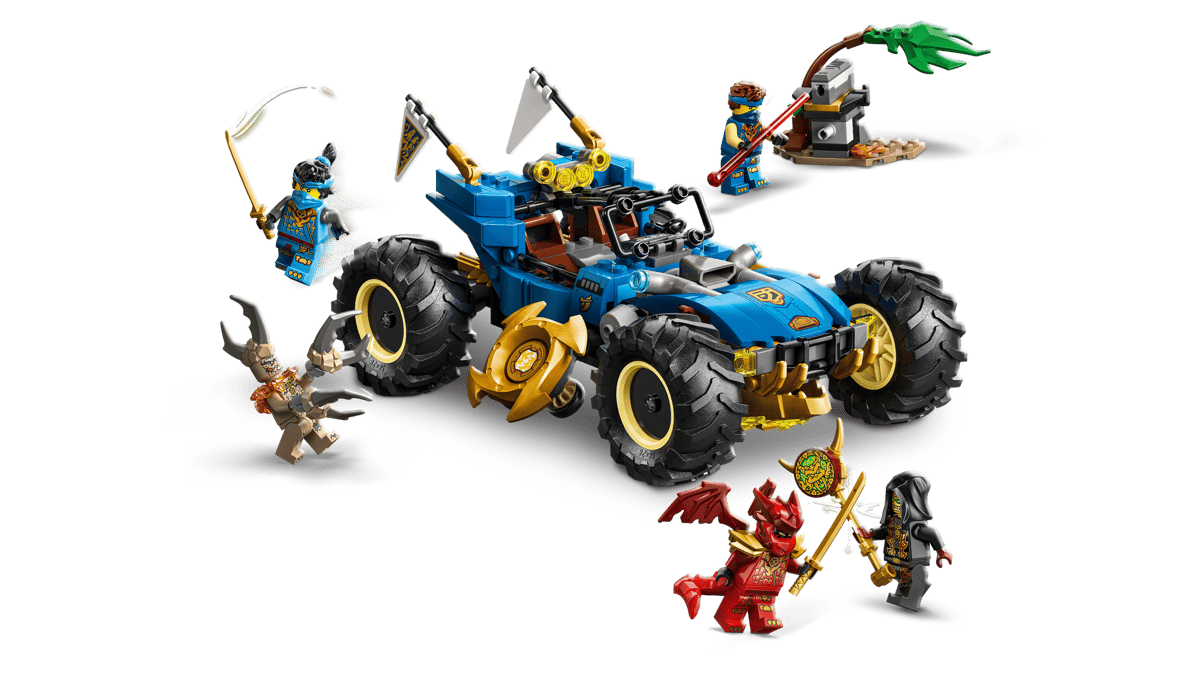 LEGO® NINJAGO® Jay's Transforming Car