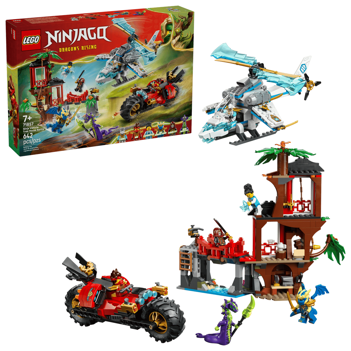 LEGO® NINJAGO® Ninja Vehicle Tree House Battle