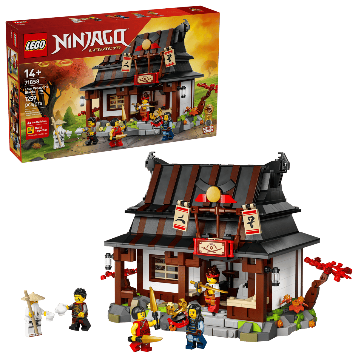 LEGO® NINJAGO® Four Weapons Blacksmith 15th Anniversary