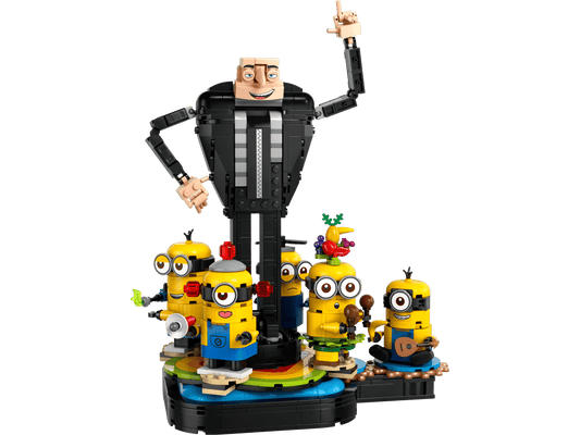 LEGO® Despicable Me 4 Brick-Built Gru and Minions