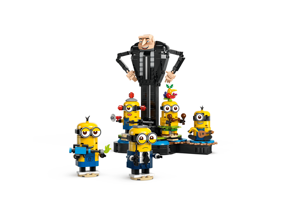 LEGO® Despicable Me 4 Brick-Built Gru and Minions