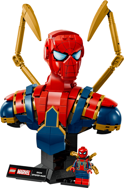 LEGO® Marvel Iron Spider-Man Bust