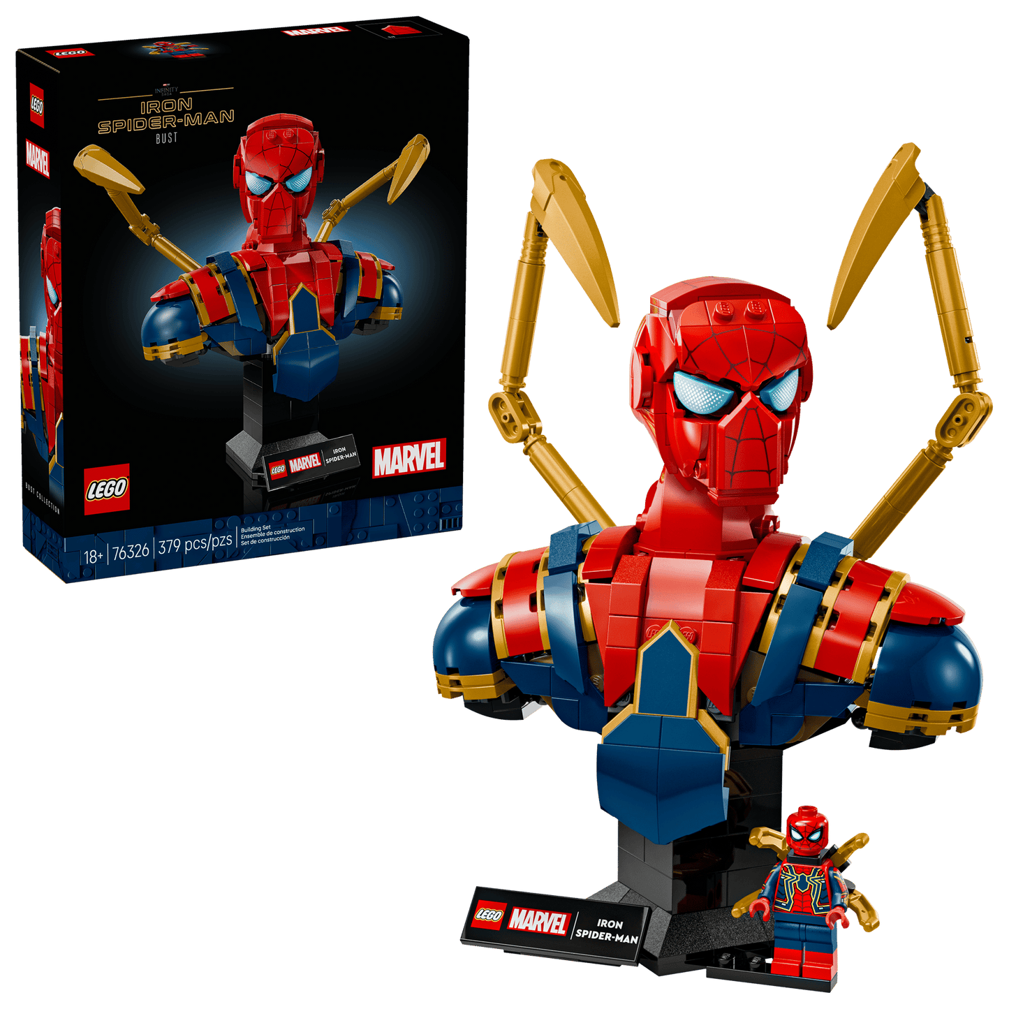 LEGO® Marvel Iron Spider-Man Bust