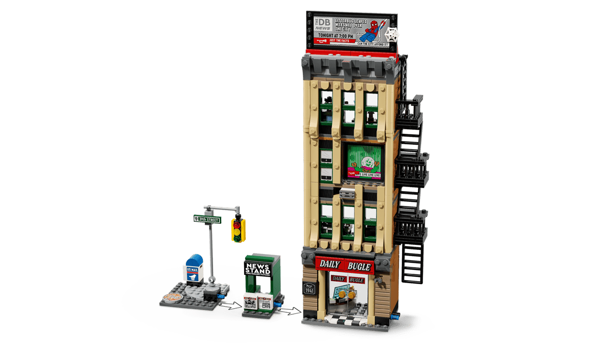 LEGO® Marvel Spider-Man vs. Mysterio: The Daily Bugle