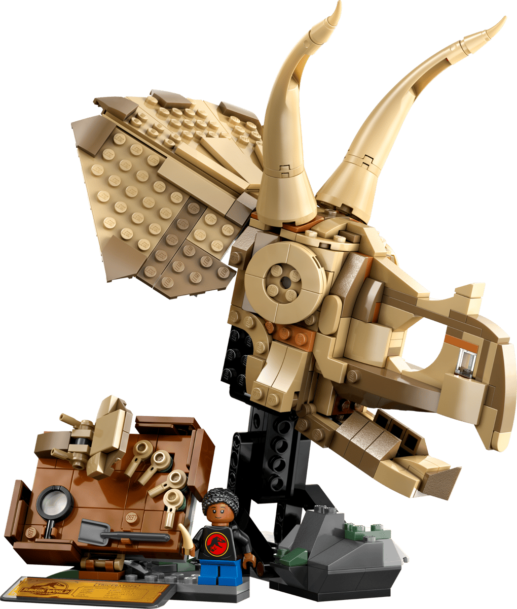 LEGO® Jurassic World™ Dinosaur Fossils: Triceratops Skull