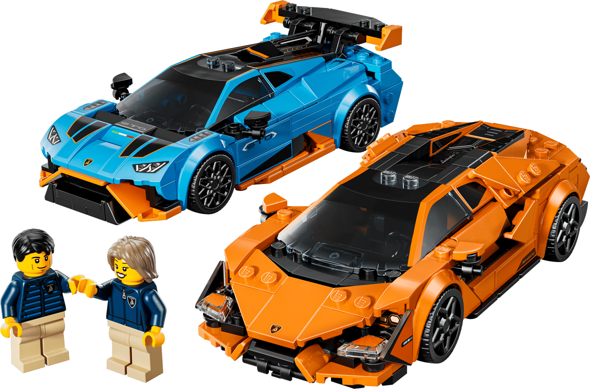 LEGO® Speed Champions Lamborghini Revuelto & Huracán STO