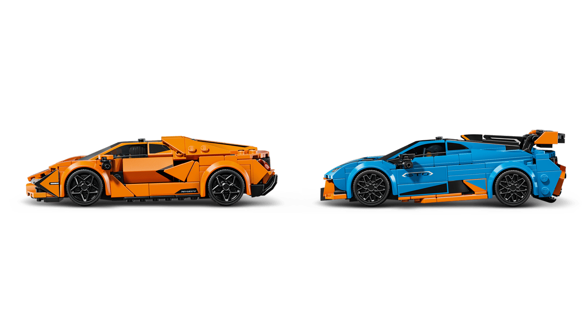 LEGO® Speed Champions Lamborghini Revuelto & Huracán STO