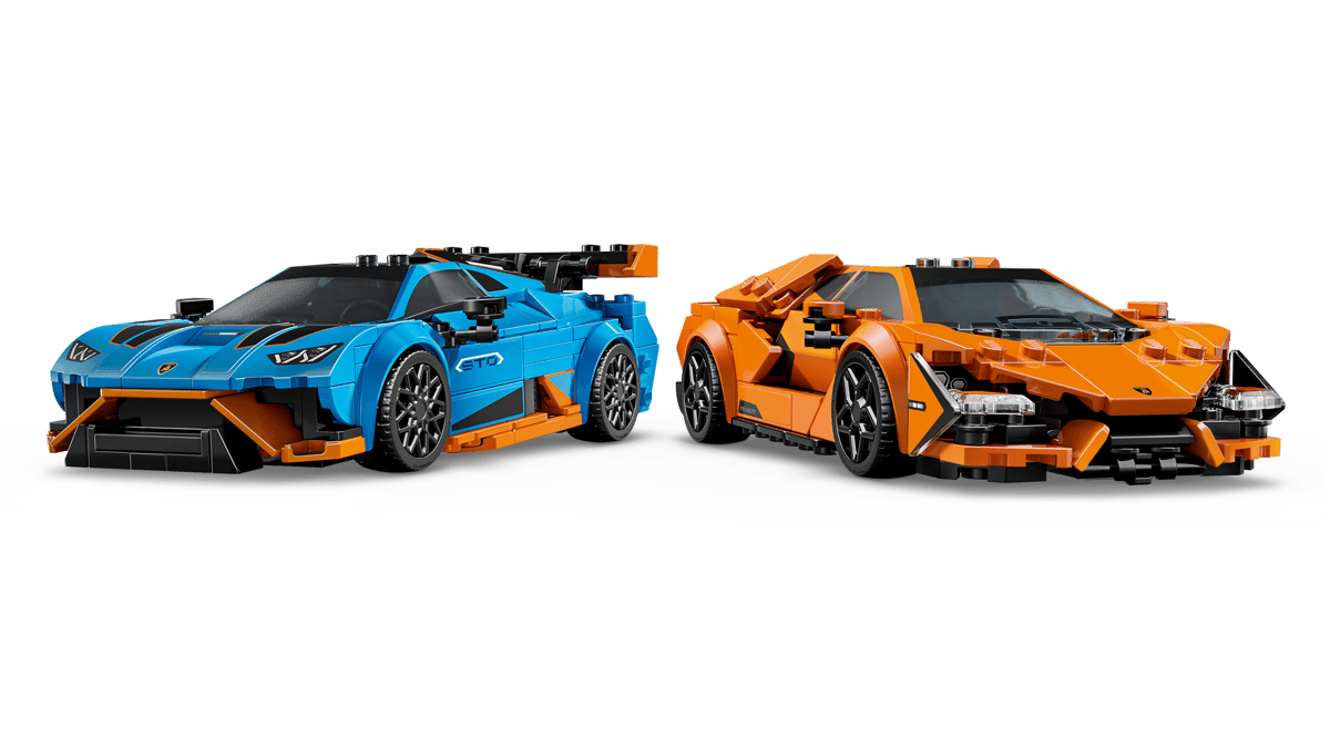 LEGO® Speed Champions Lamborghini Revuelto & Huracán STO