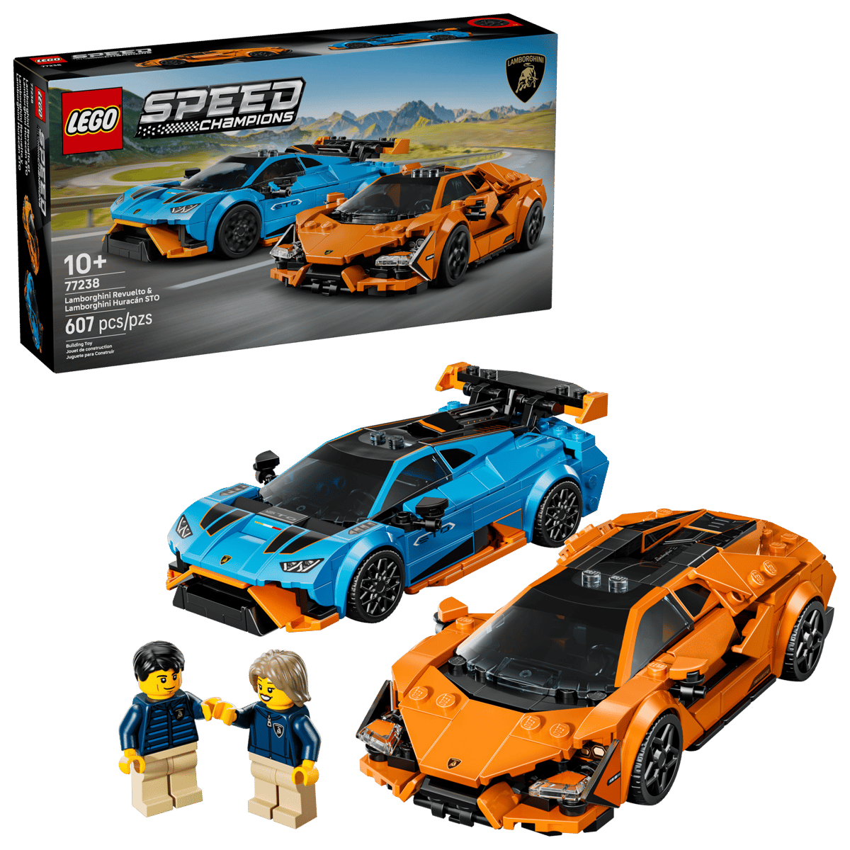 LEGO® Speed Champions Lamborghini Revuelto & Huracán STO