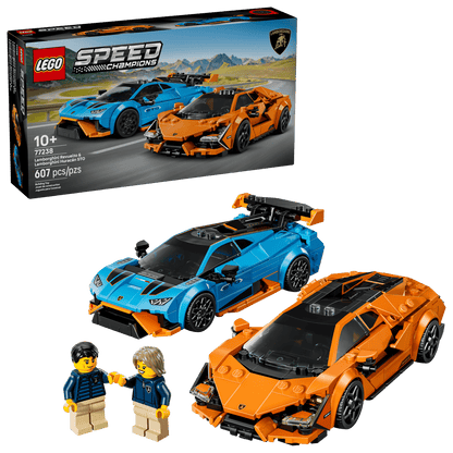 LEGO® Speed Champions Lamborghini Revuelto & Huracán STO