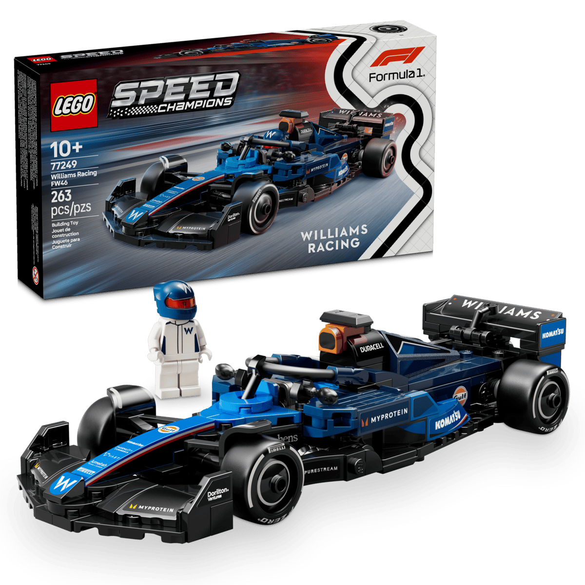 LEGO® Speed Champions Williams Racing FW46 F1® Race Car