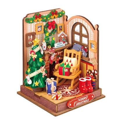 Rolife DIY Miniature House-  Christmas Fireplace