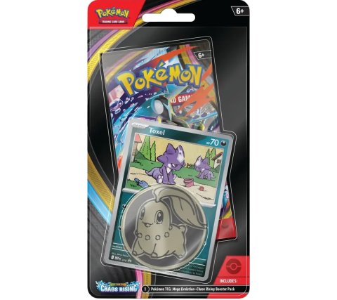 Pokémon Chaos Rising Checklane Blister Toxel Promo