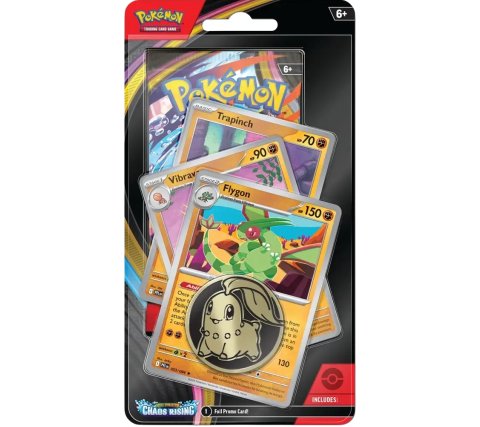 Pokémon Chaos Rising Premium Checklane Blister Flygon Promo