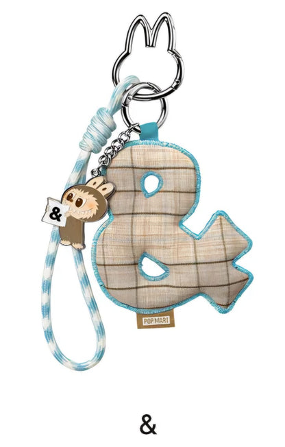 Labubu “Pin for Love” Letter Pendant (A-Z)