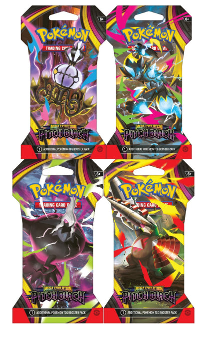 Pokémon Pitch Black Sleeved Booster Pack