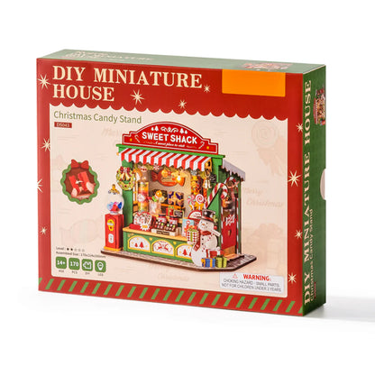Rolife DIY Miniature House- Christmas Candy Stand