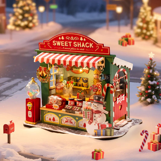 Rolife DIY Miniature House- Christmas Candy Stand