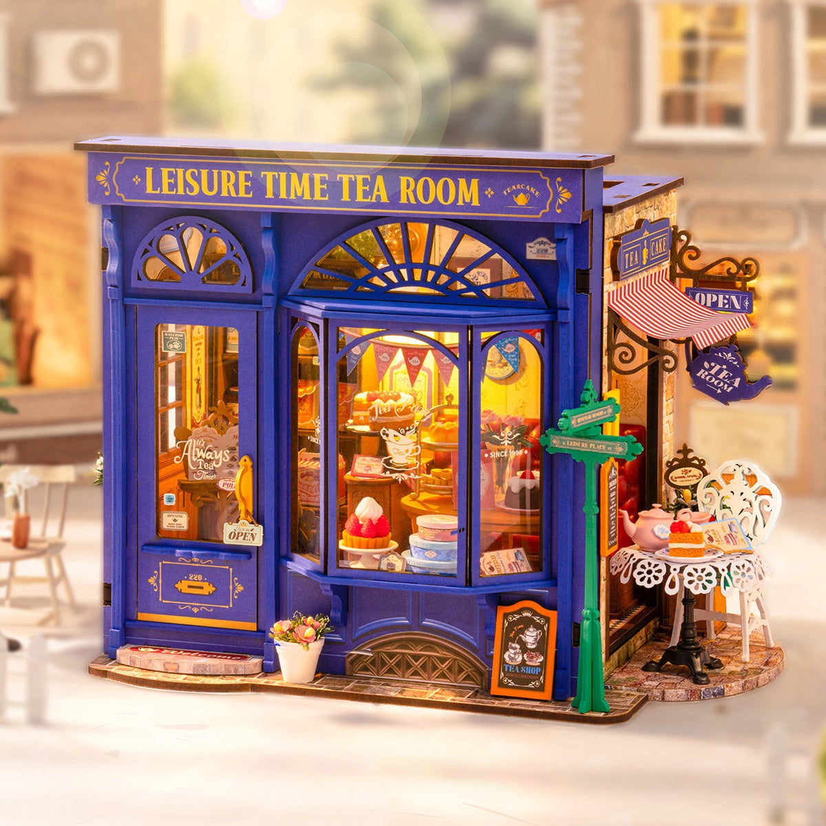 Rolife Miniature House - Leisure Time Tea Room