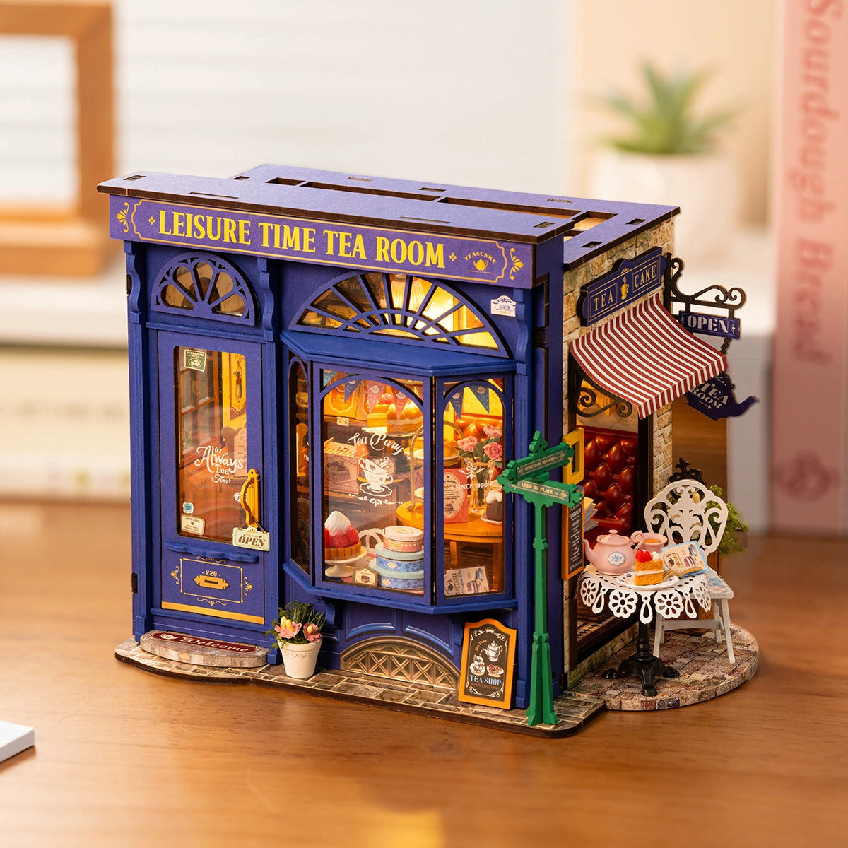 Rolife Miniature House - Leisure Time Tea Room