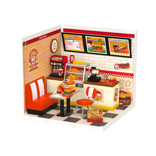Rolife Super Creator Miniature House - Yum Yum Burgers
