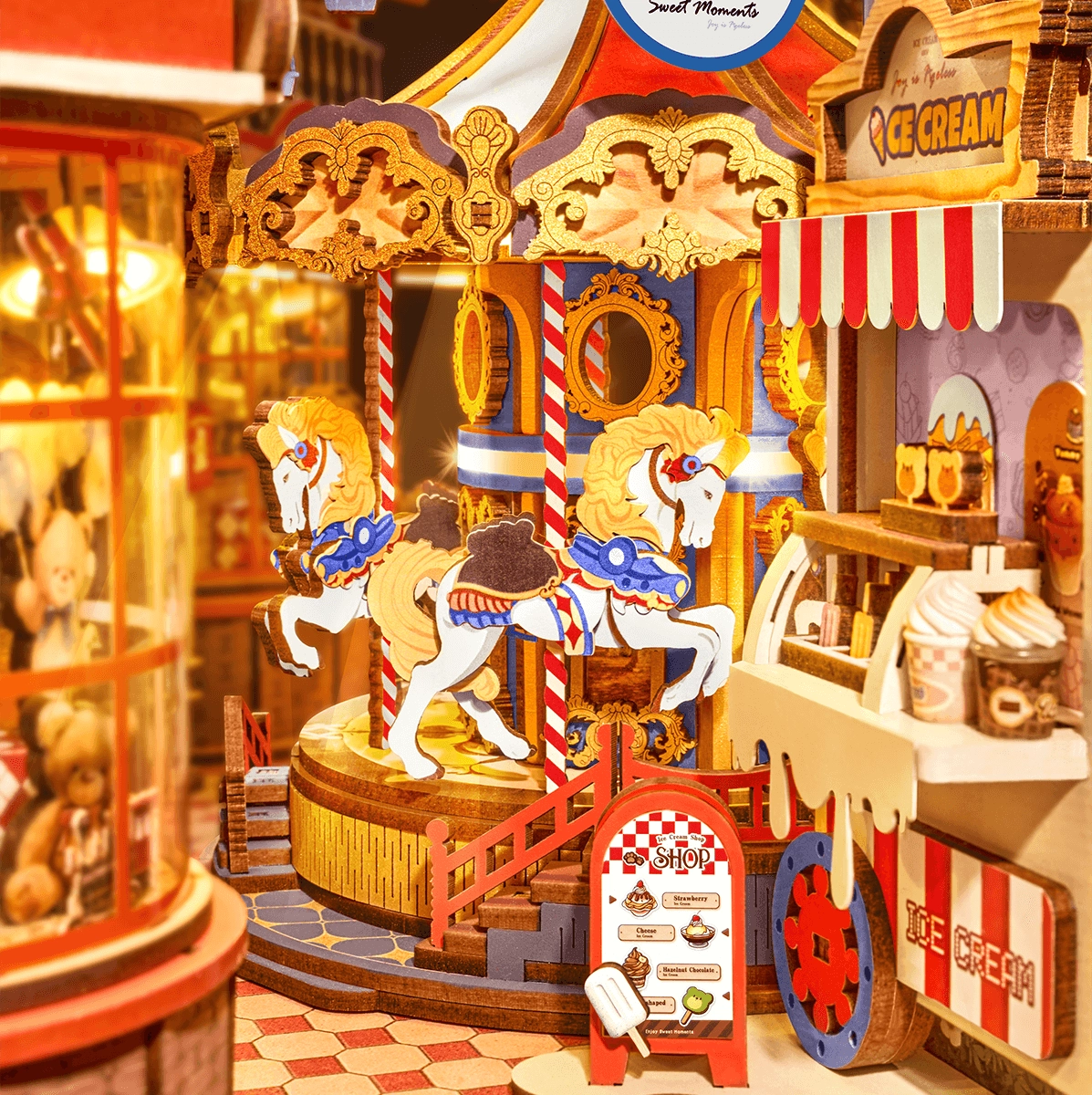 Rolife Book Nook - Fairytale Amusement Park