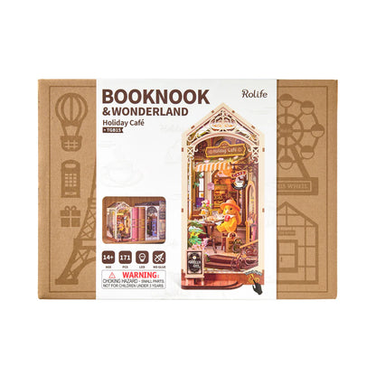 Rolife Book Nook-  Holiday Cafe