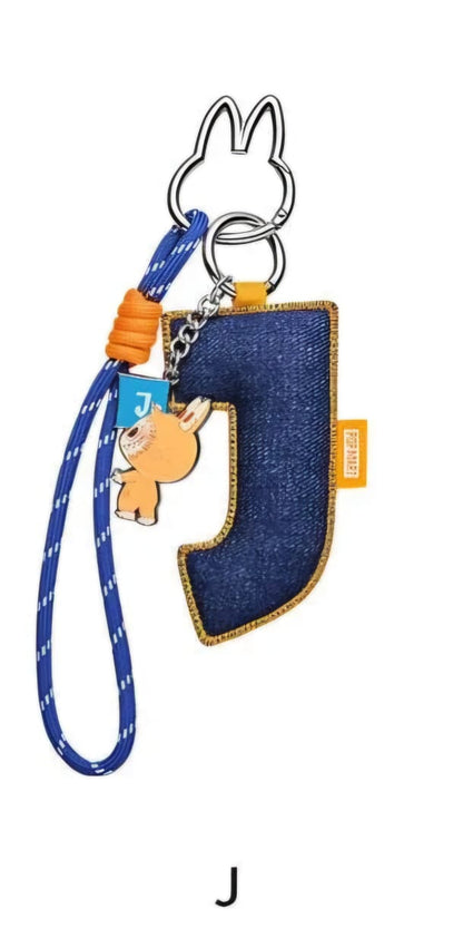 Labubu “Pin for Love” Letter Pendant (A-Z)