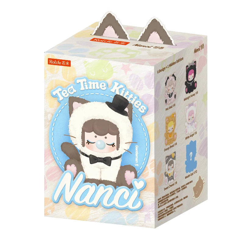 Rolife Nanci's Tea Time Kitties Surprise Plush Dolls MNDXX