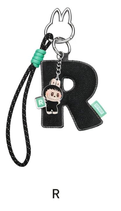 Labubu “Pin for Love” Letter Pendant (A-Z)