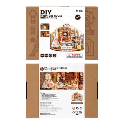 Rolife DIY Miniature House- Elsa's Tailoring