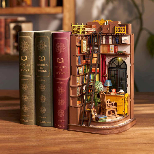 Rolife Book Nook - Silent Corner Study