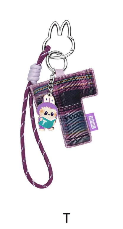 Labubu “Pin for Love” Letter Pendant (A-Z)