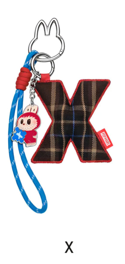 Labubu “Pin for Love” Letter Pendant (A-Z)