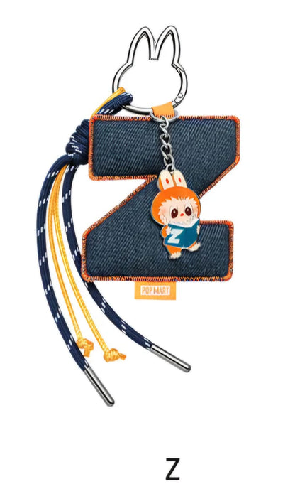 Labubu “Pin for Love” Letter Pendant (A-Z)